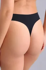 Mısırlı Lazer Kesim Tanga Siyah