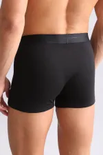Mısırlı ORGANIC Cotton SPARTACUS PLUS PERFORMANCE Boxer Shorts BLACK