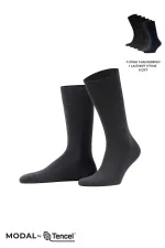 Mısırlı Erkek Modal Ergonomik Kutulu 6 Çift Soket Çorap Çok Renkli