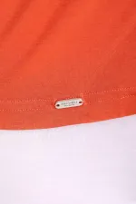 Mısırlı ORGANIC Cotton ZEUS LUXURY Regular Fit V-Neck Undershirt/T-Shirt Rust Red