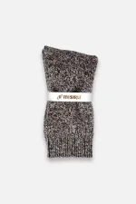 Mısırlı Erkek Norweger Merino Yünü Kışlık Tekli Soket Bot Çorabı Kahverengi