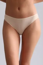 Mısırlı Modal By TENCEL HERA İnce Lastikli 3'Lü Brazillian Külot Siyah/Beyaz/Ten