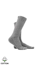 Mısırlı Kadın Pamuklu Havlu 6 Çift Kutulu Soket Çorap Çok Renkli