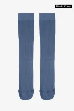 Mısırlı Unisex Organik Pamuk Özel Sıkılaştırıcı Teknolojiyle Uçuş Ve Pilot Diz Altı Çorap Gece Mavisi