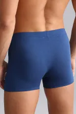 Boxer bleu marine Egyptian BAMBOO ZEUS coupe classique