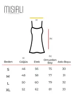 Chemise de nuit égyptienne en maille modal à bretelles, bleu ciel