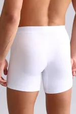 Mısırlı ORGANIC Cotton SPARTACUS PLUS PERFORMANCE Long Boxer White