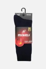Mısırlı Unisex Thermal Single Socket Socks Navy Blue