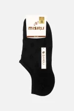 Mısırlı Kadın Bambu Tekli Yazlık No Show Çorap Siyah