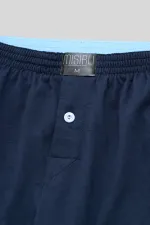 Mısırlı Men's Cotton Ares Boxer Shorts Navy Blue
