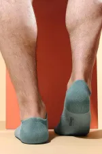 Mısırlı Erkek Modal Tekli Yazlık No Show Çorap Pastel Mavi