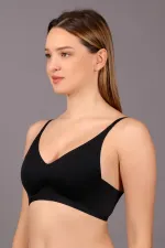 Mısırlı New Bra Balensiz Hayalet Bralet Sütyen Siyah