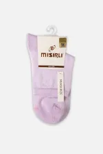 Mısırlı Kadın Merserize Tekli Soket Çorap Pembe