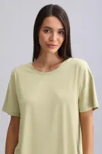 Mısırlı Kadın Bambu Pijama Alt Adaçayı Yeşili