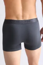 Mısırlı Modal By TENCEL Compact Cotton Classic Boxer Anthracite