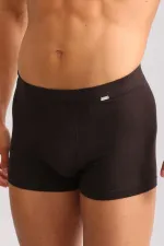 Mısırlı ORGANIC Pamuklu ZEUS LUXURY Regular Fit Metal Armalı Boxer Kahverengi