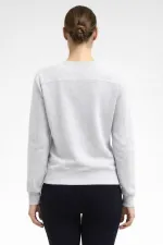 Women's Medium Size Sweatshirt Grey Melange