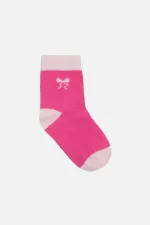 Mısırlı Kız Pamuklu 3 Çift Bebek Ve Çocuk Çorap Çok Renkli