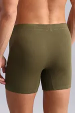 Mısırlı BAMBOO ZEUS Regular Fit Long Boxer Dark Khaki