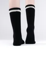 Mısırlı Kadın Soft Peluş Termal Tekli Soket Çorap Siyah