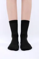 Mısırlı Kadın Modal Tekli Soket Çorap Siyah