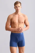 Mısırlı ORGANIC Pamuklu SPARTACUS PLUS PERFORMANCE Long Boxer Gece Mavisi