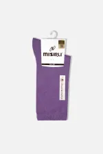 Chaussettes simples en coton biologique pour femmes égyptiennes, bleues