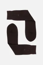 Mısırlı Erkek Merserize Kutulu 6 Çift NAKIŞLI Süper İnce Soket Çorap Çok Renkli