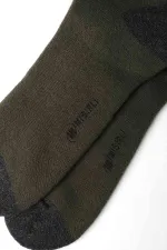 Chaussettes simples en coton éponge kaki pour homme, de fabrication égyptienne