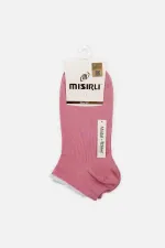 Mısırlı Kadın Modal Tekli Yazlık Sneaker Çorap Pembe