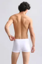 Mısırlı ORGANIC Pamuklu Compact Cotton Klasik Boxer Beyaz