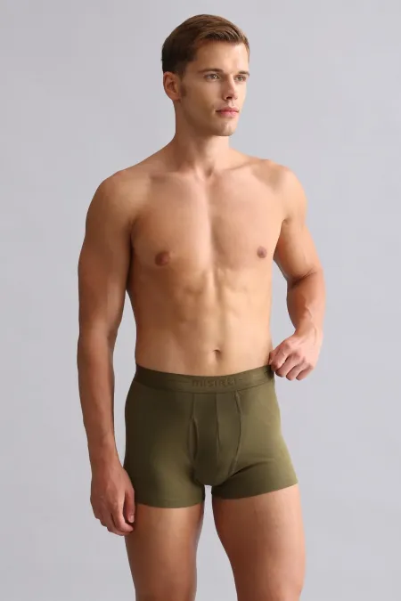 Mısırlı Modal By TENCEL SPARTACUS PLUS PERFORMANCE Boxer Koyu Haki