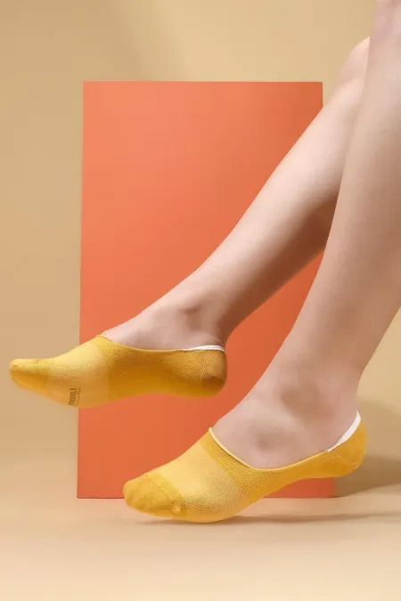 Chaussettes de ballet d'été jaunes en modal pour femmes égyptiennes