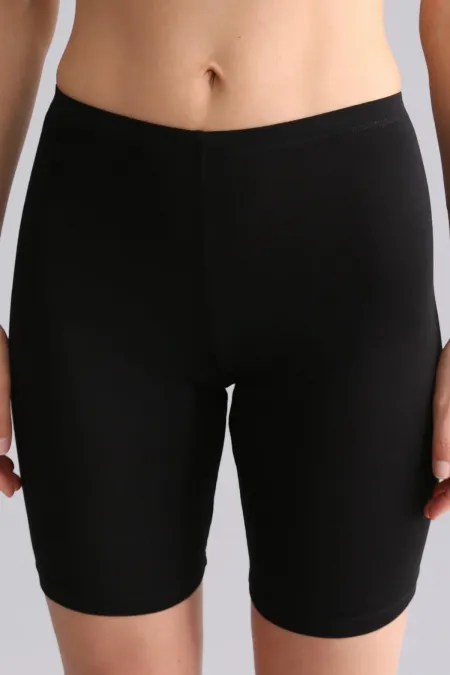 Culotte short longue noire Modal By TENCEL ALICE