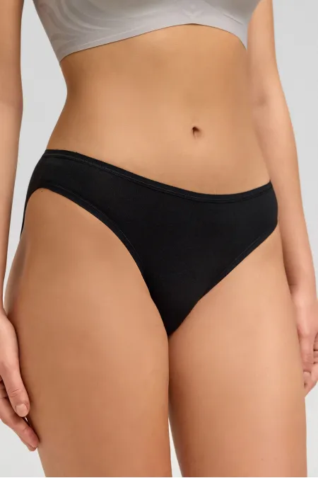 Mısırlı Micro Modal Slip SİYAH