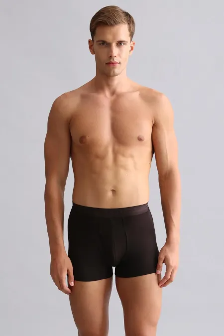 Mısırlı Modal By TENCEL SPARTACUS PLUS PERFORMANCE Boxer Kahverengi