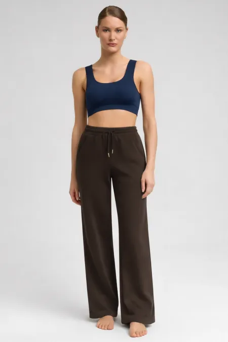 Mısırlı Women's Straight Pants Brown