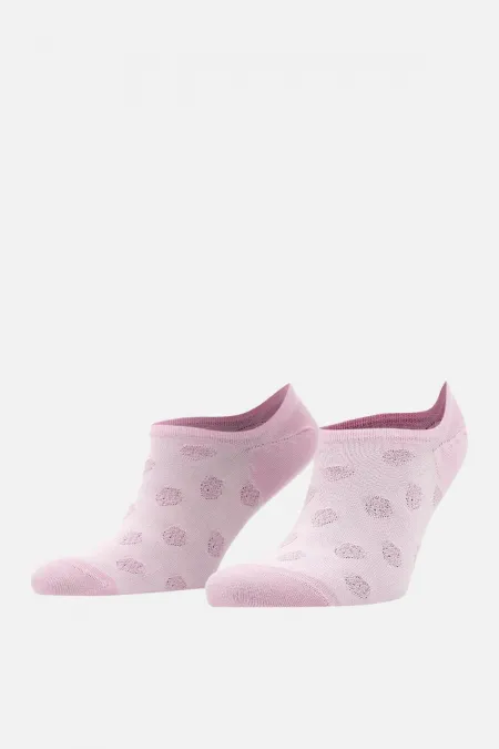 Mısırlı Kadın Bambu Tekli Yazlık No Show Çorap Pembe