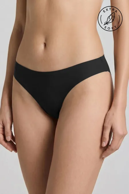 Egyptian Laser Cut Slip Black