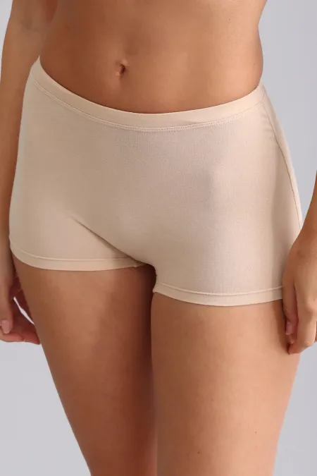 Mısırlı Modal By TENCEL ANNA Boxer Külot Ten