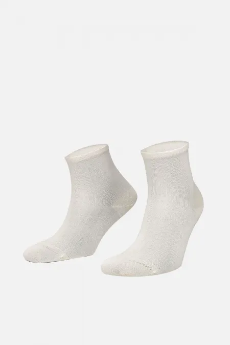 Mısırlı Women's Mercerized Single Socket Socks Beige