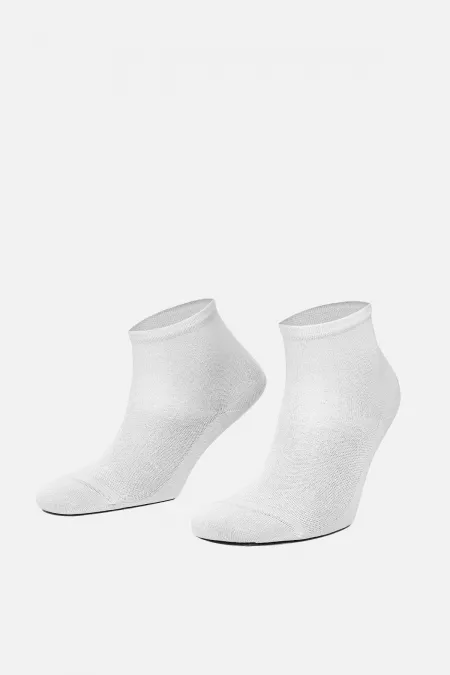 Mısırlı Women's Mercerized Single Sock, Ecru