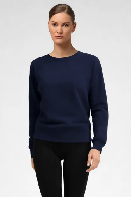 Mısırlı Women's Modal Sweatshirt Dark Navy