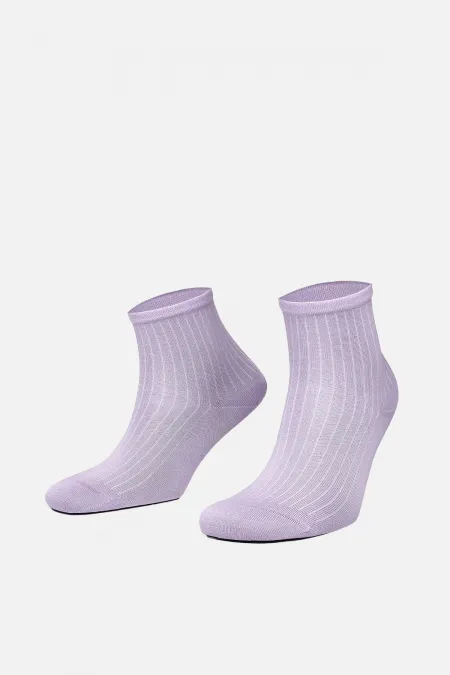 Mısırlı Women's Mercerized Single Sock Lilac
