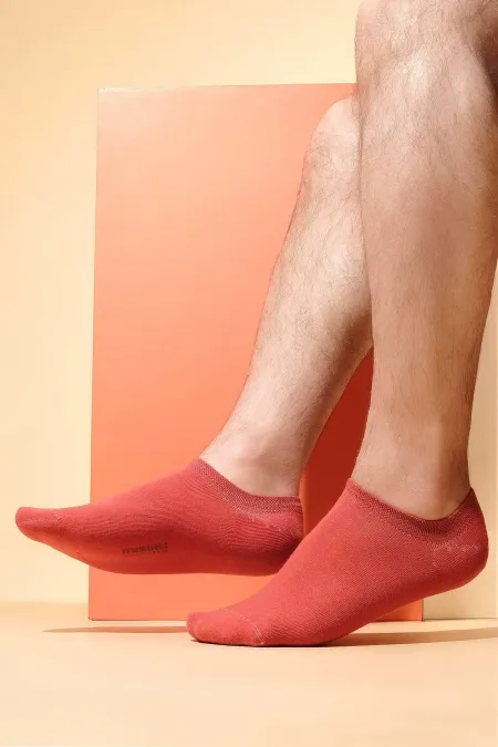 Chaussettes invisibles d'été en bambou pour hommes égyptiens, motif Tile