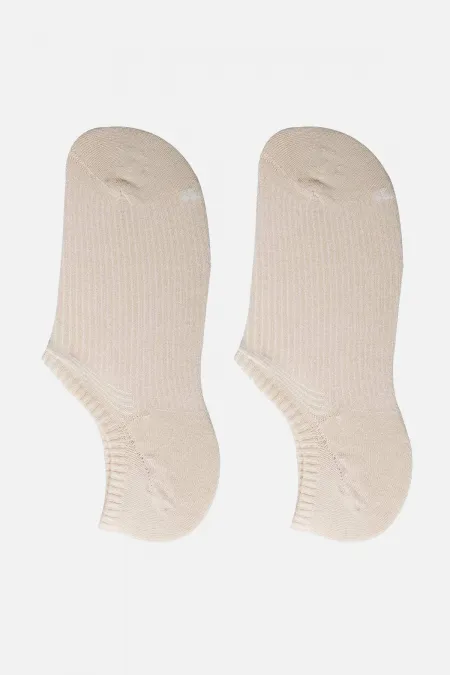 Mısırlı Kadın Bambu Tekli Yazlık No Show Çorap Bej