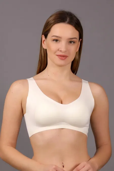 Soutien-gorge égyptien New Bra Ghost Bra non rembourré, écru