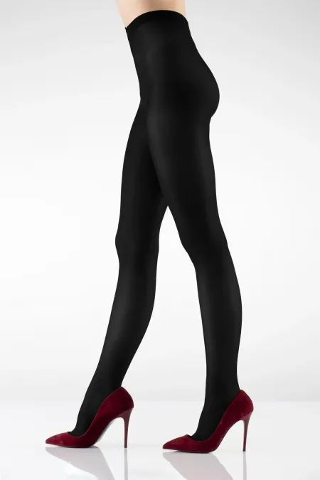 Mısırlı Kadın Mikro 40 Külotlu Çorap Siyah