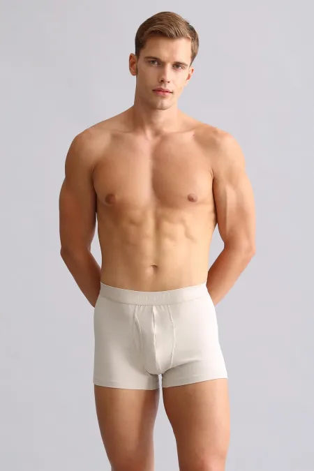 Modal By TENCEL SPARTACUS PLUS PERFORMANCE Boxer Shorts Earth Beige (from Egypt)