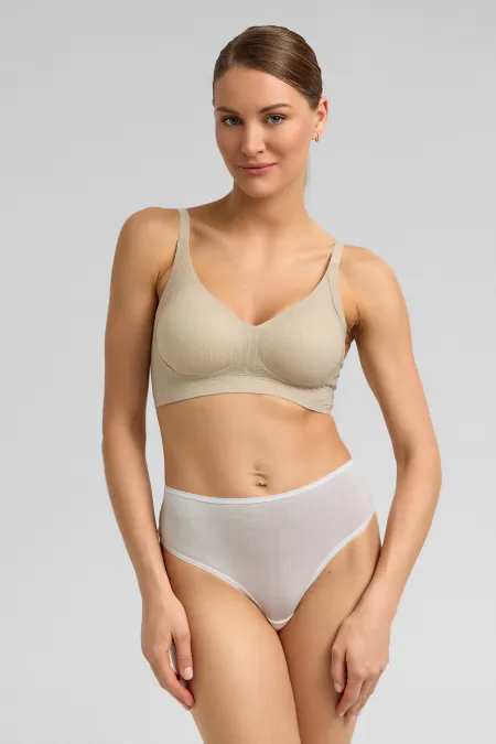 Mısırlı Micro Modal Slip EKRU